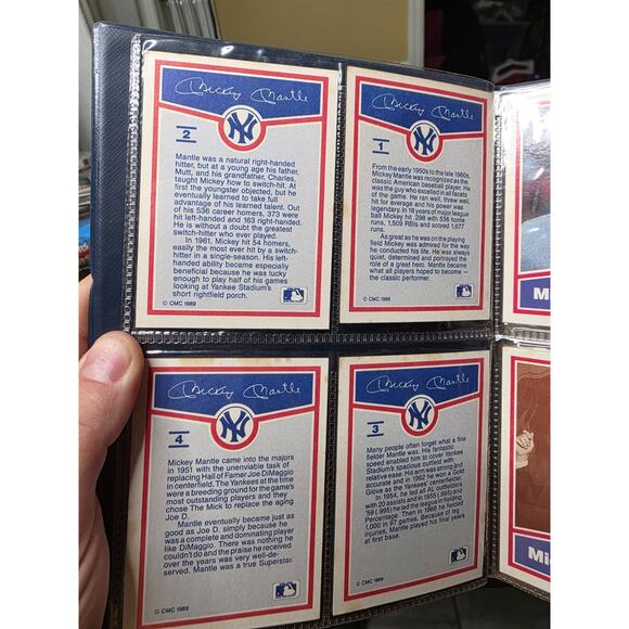 Mickey Mantle Baseball Card Lot (20) New York Yankees #7 Collector Reprint - Picture 2 of 16